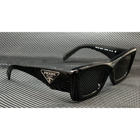 New! Prada Black Women\'s 50mm Sunglasses